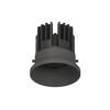 POINTS Точечный светильник GLAZ LED 220В 8Вт 3000К 15° глубокий графит