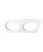 Светодиодная панель квадратная PRACTIC  DUO белая, 12W, 4200k, 780 Лм, 95*185*D70*40