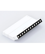 Трековый светильник Luminotti PINFLAT MASK 2.0, 9W, 810 lm, белый