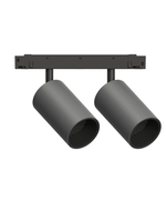 GRAFFIT Трековый светильник TWIN-SPOT LED 2*10W 48В 4000K 50° графитовый