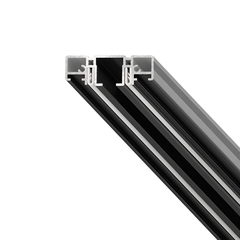 Профиль Kraab карнизный SLIM ROAD 01 черный 2,0 м
