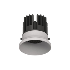 POINTS Точечный светильник GLAZ LED 220В 8Вт 3000К 15° облачно-серый