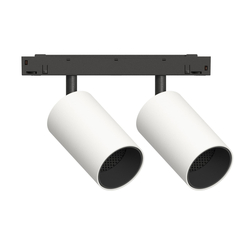 GRAFFIT Трековый светильник TWIN-SPOT LED 2*10W 48В 3000K 50° белый