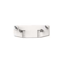 Торцевая заглушка SLIM Road 01, белая