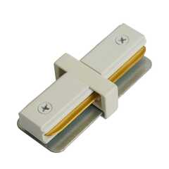 Коннектор прямой для шинопровода, LD1020 для CAB1007, белый