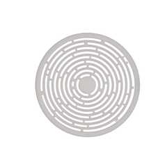 Вентиляционная решетка Циклон белая 100 мм