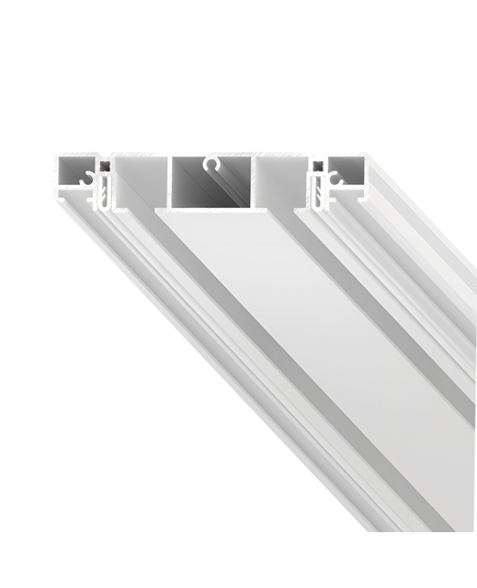 Профиль Kraab карнизный SLIM ROAD 02 белый 2,0 м