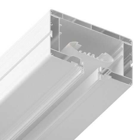 Профиль щелевой диффузор SLOTT 5+ белый 2,0 м