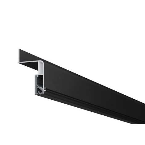 Профиль Алформ М 1 Парящий для ткани черный (2,5 м)