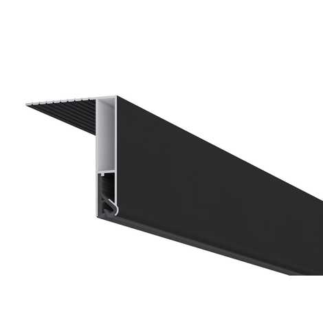 Профиль Алформ М 4 Световые линии для ткани черный (2,5 м)