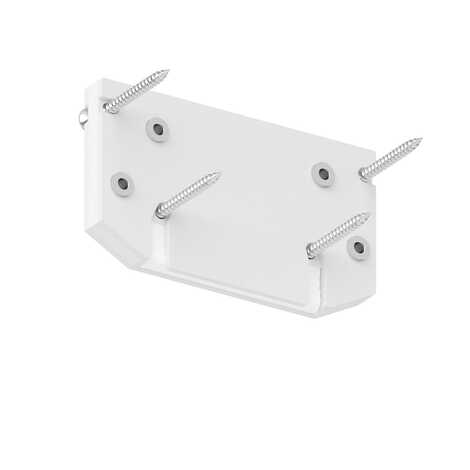 Торцевая заглушка для световой линии SLOTT LINE белая