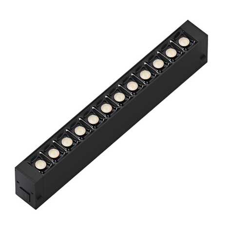 Трековый светильник Luminotti FLAT MASK, 9W, 810 lm, черный