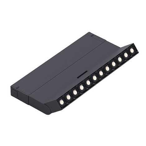 Трековый светильник Luminotti PINFLAT MASK 2.0, 9W, 810 lm, черный