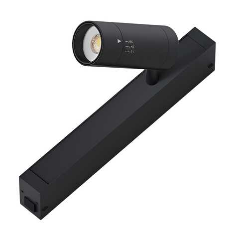 Трековый светильник Luminotti BADDY, 7W, 630 lm, черный