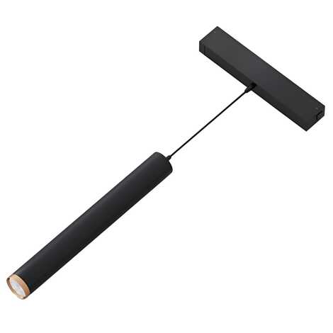 Трековый светильник Luminotti ROX, 10W, 900 lm, черный