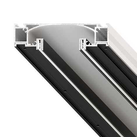 Профиль нишевая световая линия SLIM 35 черно-белый 2,0 м