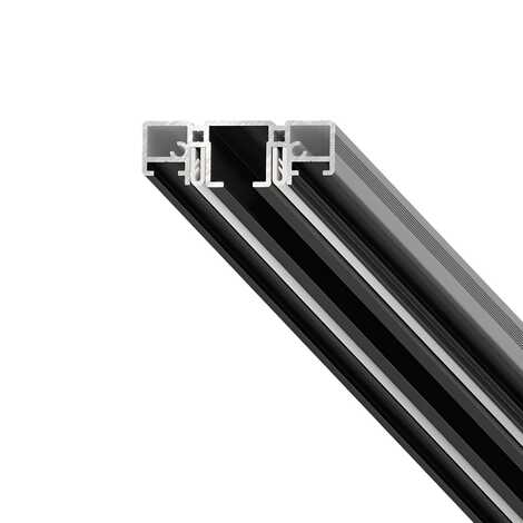 Профиль Kraab карнизный SLIM ROAD 01 черный 3,0 м