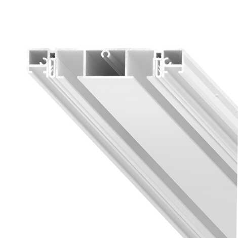 Профиль Kraab карнизный SLIM ROAD 02 белый 2,0 м