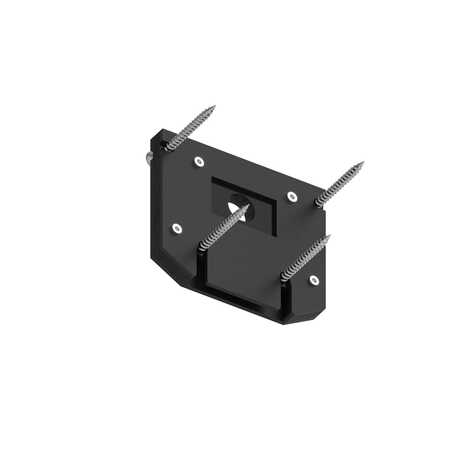 Торцевая заглушка для магнитной трек-системы SLOTT 48V черная