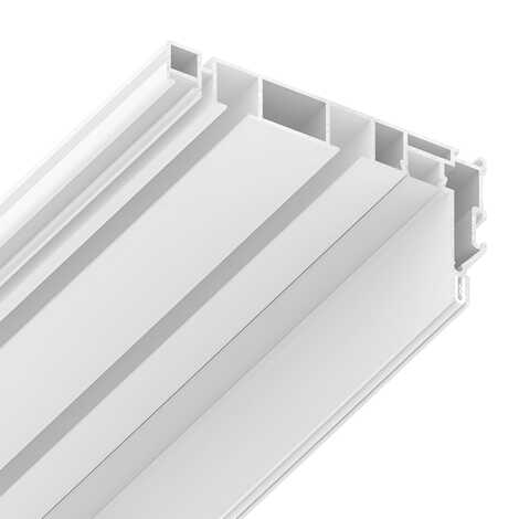 Профиль карнизный SLOTT PARSEK с рассеивателем белый 2,0 м