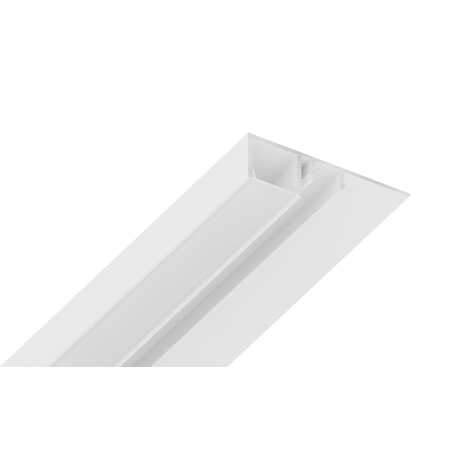 Профиль Kraab MADERNO вставка в конструкционный профиль для вертикальной подсветки белый 2,0 м