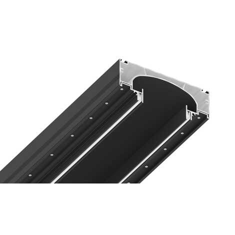 Профиль Kraab нишевая световая линия SLOTT 50 черный 2,0 м