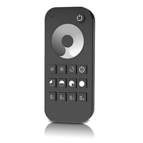 Пульт ViLight-RT1-DIM Black (1 зона, 2.4G)