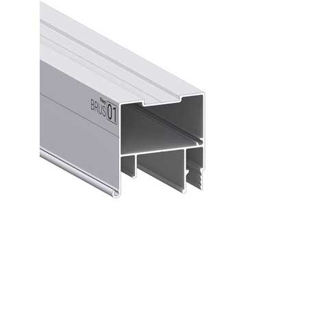 Профиль Flexy BRUS 01 (ПФ 6867) с подсветкой 2,0 м