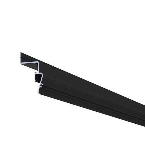 Профиль Alteza Contour-Pro LED, парящий под вставку, чёрный (2м)