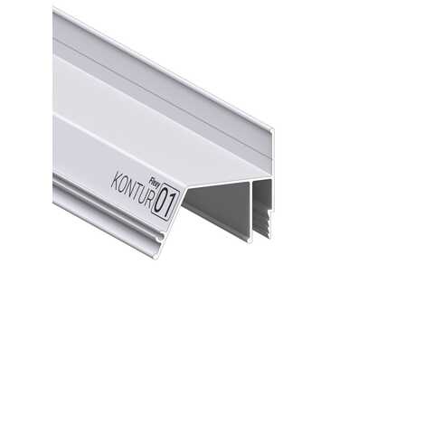 Профиль Flexy KONTUR 01 (ПФ 5642) стеновой контурный 2,0 м