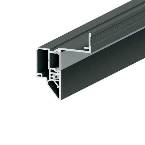 Профиль 5+ для интерьерной подсветки FENIX 2.0 черный 2,0 м
