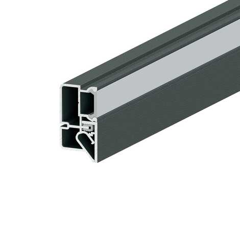 Профиль 5+ для интерьерной подсветки FOTON черный 2,0 м