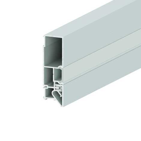 Профиль 5+ для интерьерной подсветки FOTON 80 белый 2,0 м