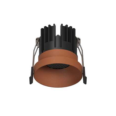 POINTS Точечный светильник COIN LED 220В 8Вт 3000К 50° терракотовый