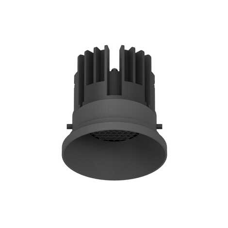 POINTS Точечный светильник GLAZ LED 220В 8Вт 3000К 36° глубокий графит