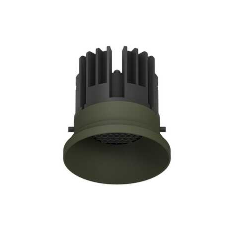 POINTS Точечный светильник GLAZ LED 220В 8Вт 4000К 15° пепельно-зеленый