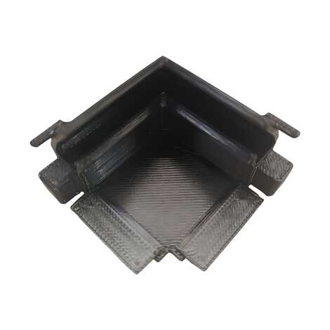 Угол наружний Fly-01 черный