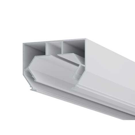 Профиль Парсек AL Гардина однорядная АМ1 белый 2,5м