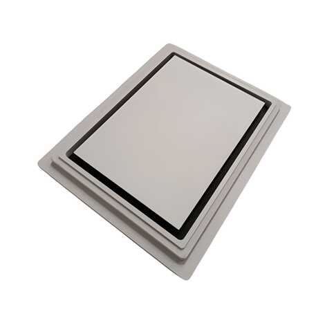 Теневая вытяжка без клапана прямоугольная 140*185