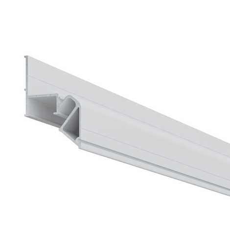 Профиль Air X парящий с уклоном 2м белый (под вставку)