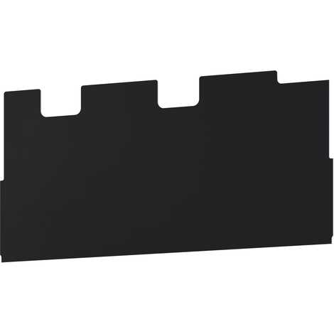 Торцевая заглушка ЧЕРНАЯ для Профиля Alteza Р 50 (комплект 2шт)