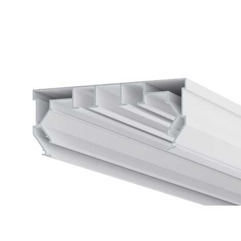 Профиль Парсек AL Гардина ПК14 белый (2-х рядная) 2,5м