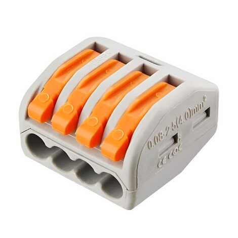 Клемник WAGO 2-4