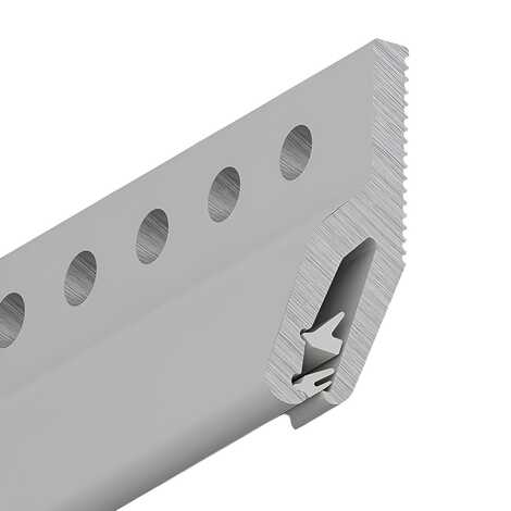 Прищепка Йошка теневой Стеновая 2м белый