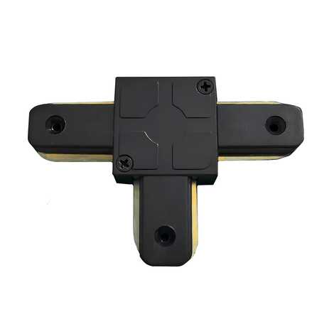 Коннектор Т-образный для шинопровода, черный