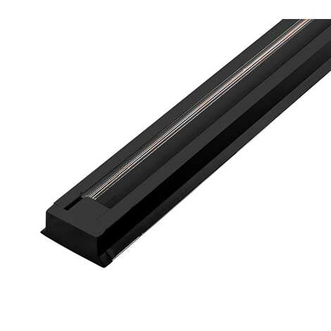 Шинопровод для трековых светильников черный 3м (Feron)