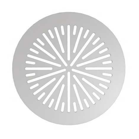 Магнитная решетка D 80 белая - Лучи