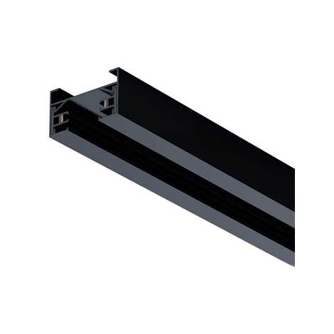 Шинопровод встраиваемый черный 3м