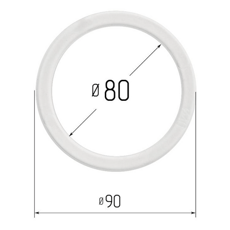 Термокольцо 80 мм