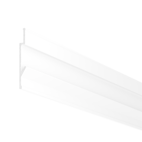 Профиль Alteza бампер АЛ Р-70 матовый белый 3,2м